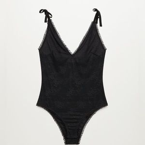 Mango Lace Bodysuit